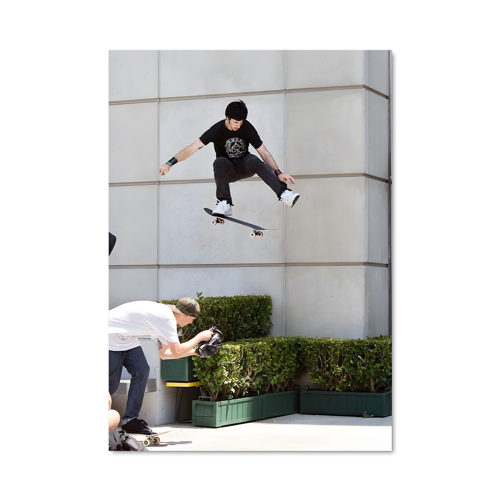 Poster Chris de cole – affiche Skateboard